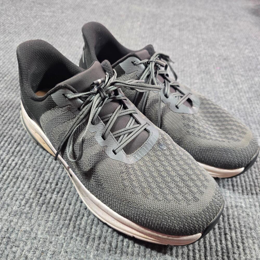 Orthofeet Tilos Hands Free Shoes Mens 14 2E Black/Gray 20017 Sneakers Wide